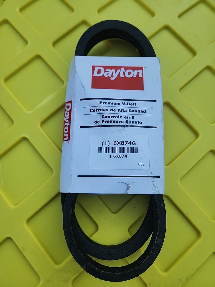 Dayton B52 v-belt 6X874G