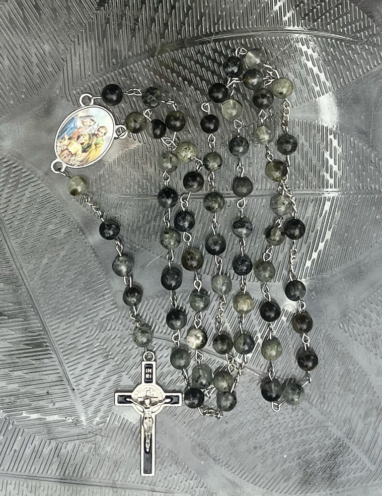 Prehnite Crystal Rosary