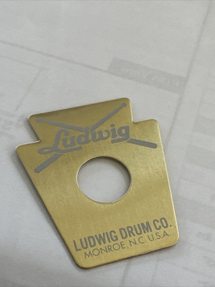 Ludwig Keystone Monroe Drum Badge- Repro
