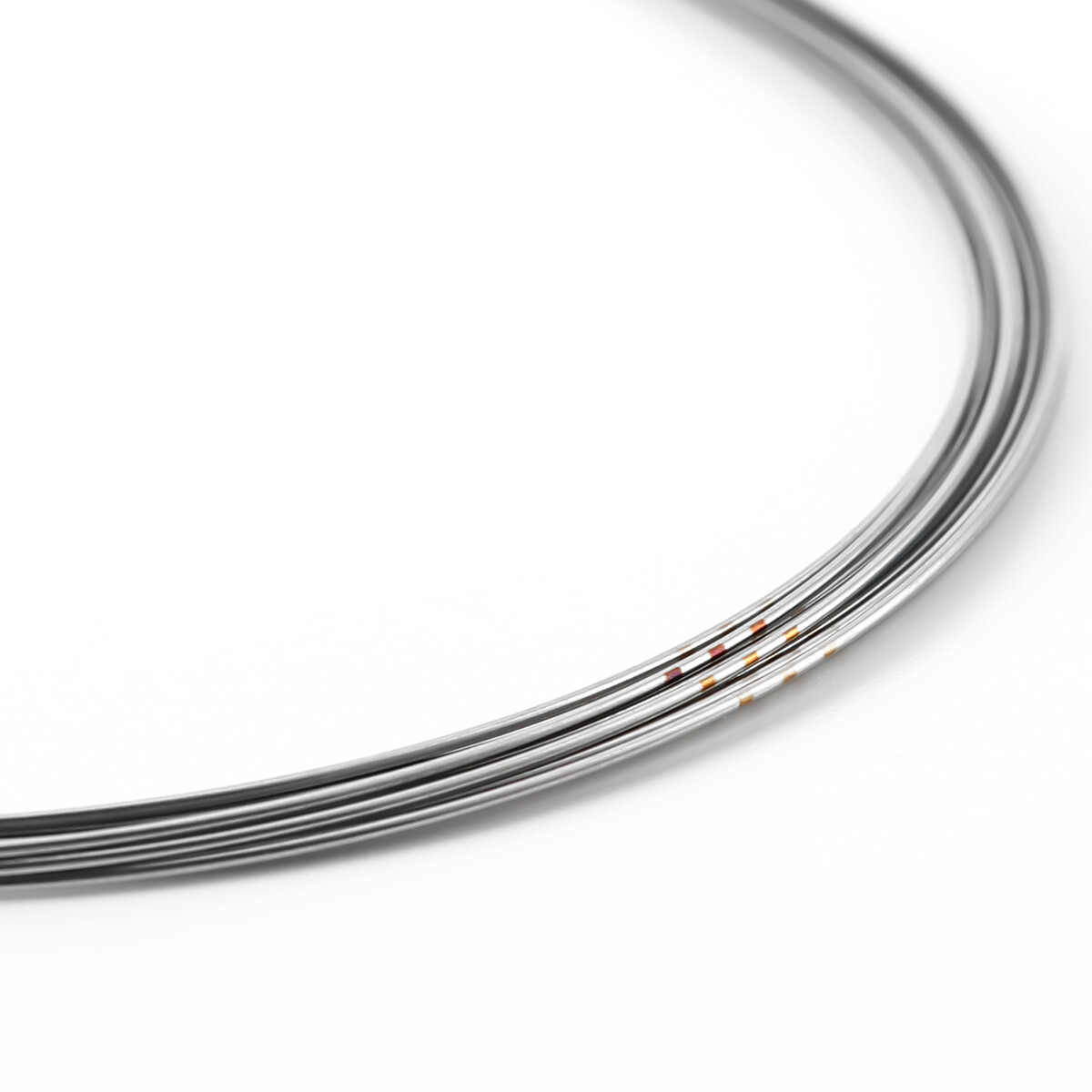 AZDENT arcos de ortodoncia niti super elástico circular forma natural dental USA