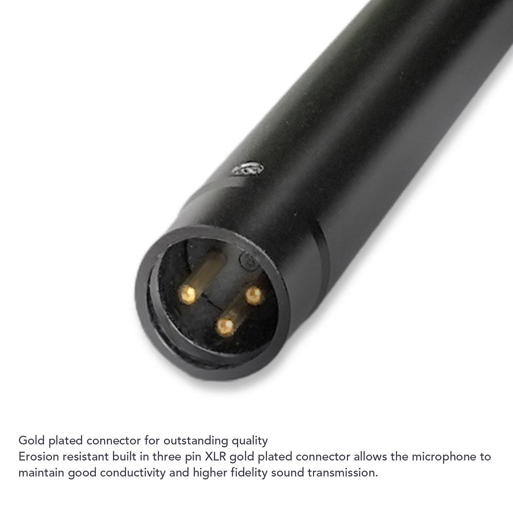 Small Diaphragm Condenser Microphone With Good Connectivity For Studio Record
