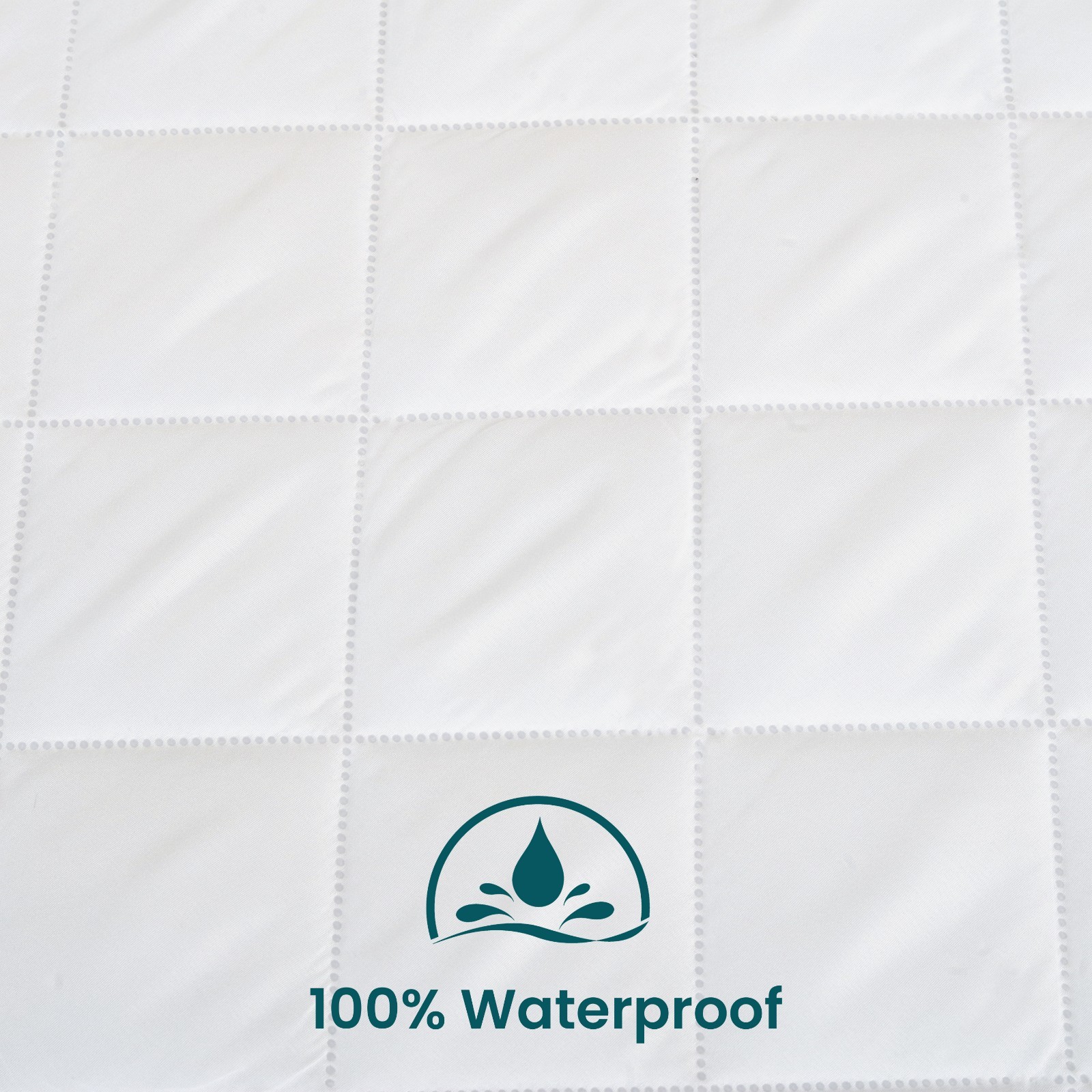 Waterproof Mattress Protector Deep Pocket Breathable Fitted Bed Cover All Sizes