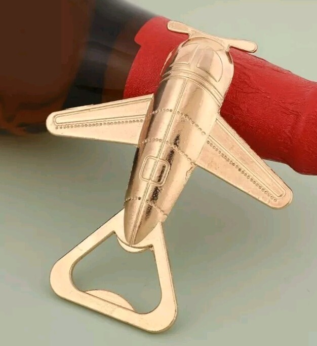 Airplane Bottle Opener Wedding Party Favor with Exquisite Packaging