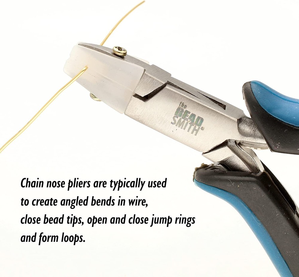 Chain Nose Nylon Jaws Pliers By Beadsmith