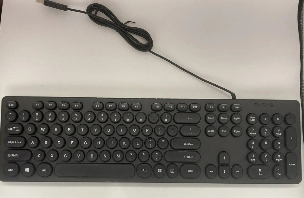 Cimtech KY02 Wired Computer Keyboard