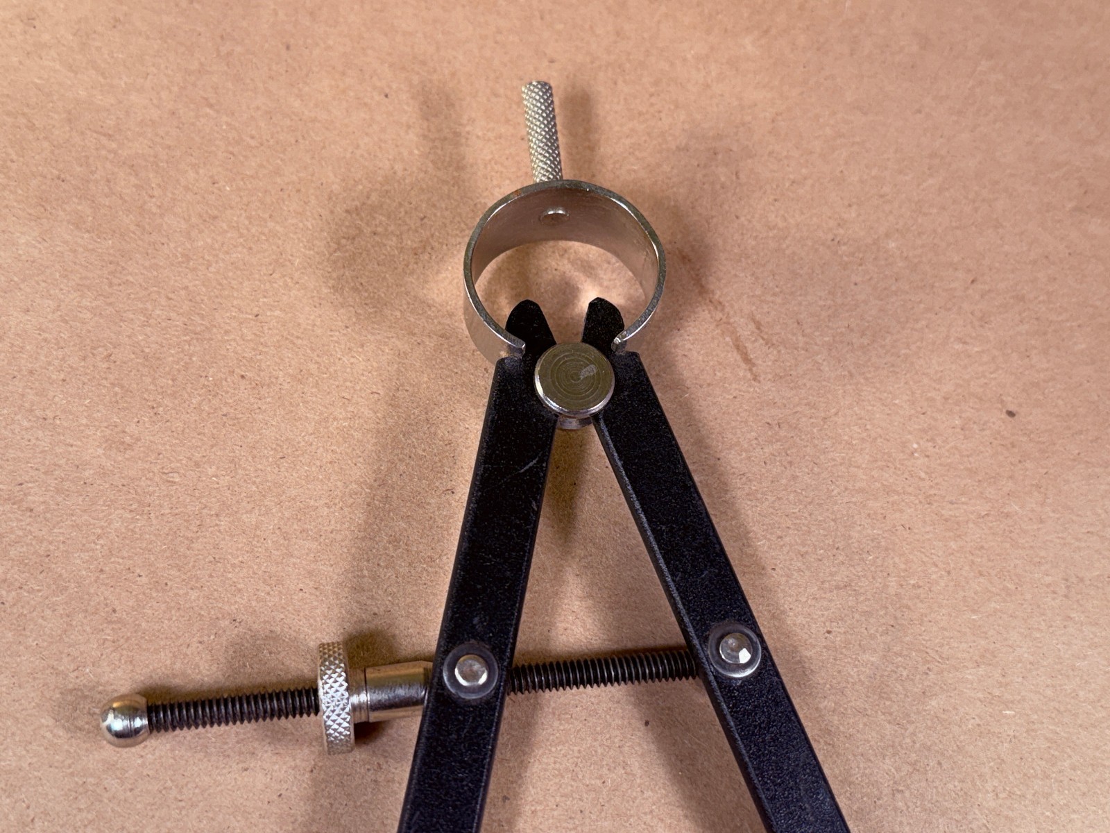 8" Divider Caliper with Spring Joint - Precision Layout & Wood Turning Black