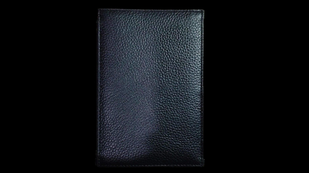 Mini Bombshell Wallet (Black Pebble) by CAHYO