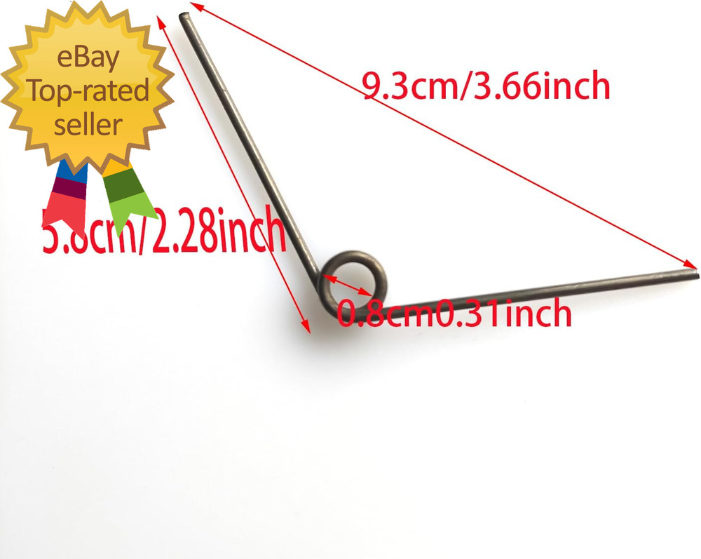 5 Pcs V-Shape Long Reach Pruner Handle Replacement Spring Torsion Spring Kit