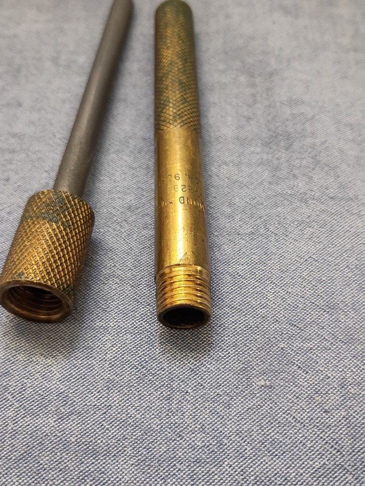 Vintage Brass Eze-Lap Diamond Sharpener -used-