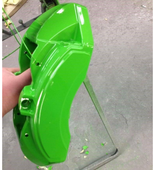 Lime Green Coating Spray Can Brake Caliper Engine Custom Ceramic Paint High Temp