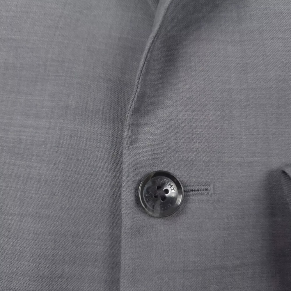 Tommy Hilfiger Men's Solid Pearl Grey Suit Jacket NWT