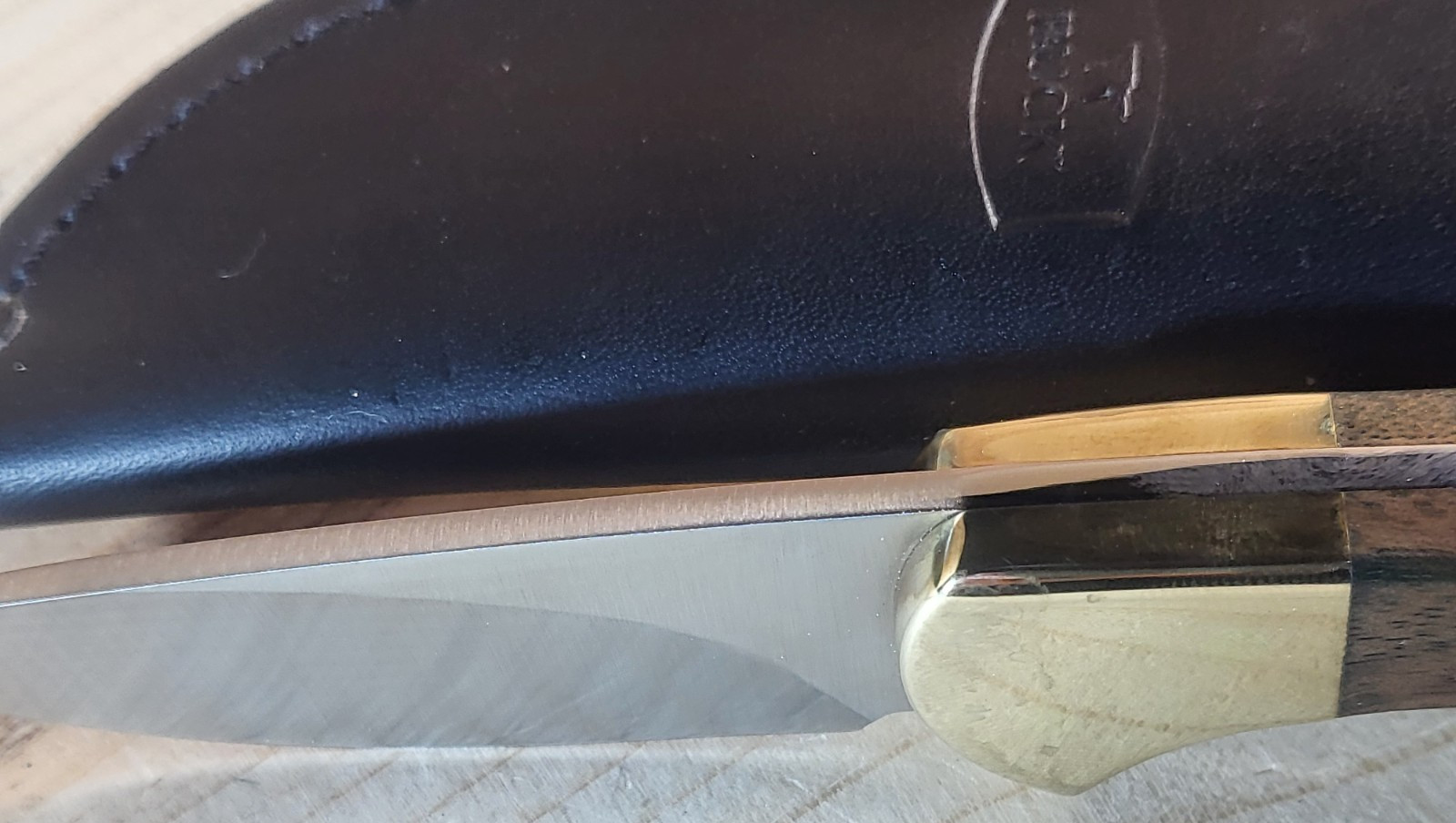 Buck 113 Ranger Skinner Knife with Leather Sheath