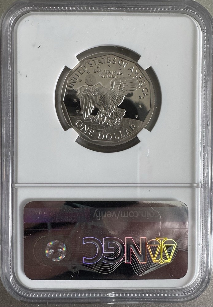 Susan B Anthony Proof Set Collection NGC