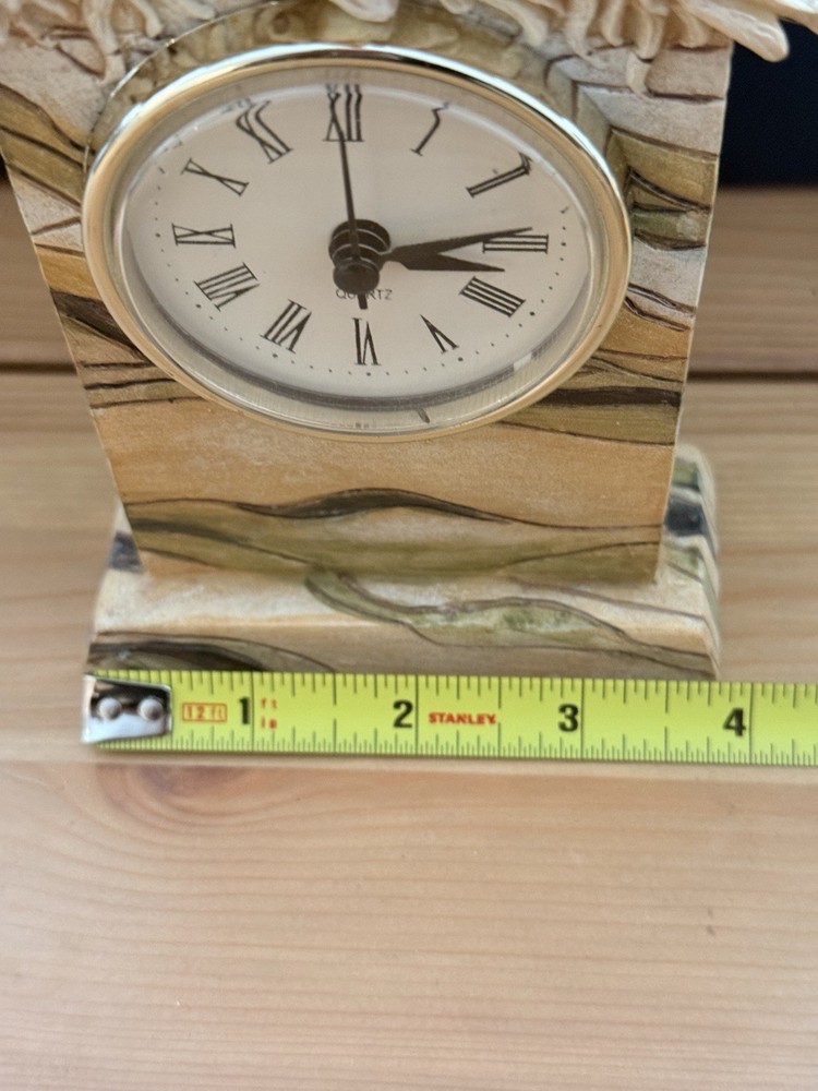 Three Headed Eagle Resin Made Clock Quartz Movement WORKS