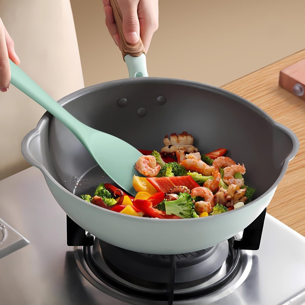 Complete Multicolor Silicone Kitchen Utensils Set - Ideal for Cooking & Baking