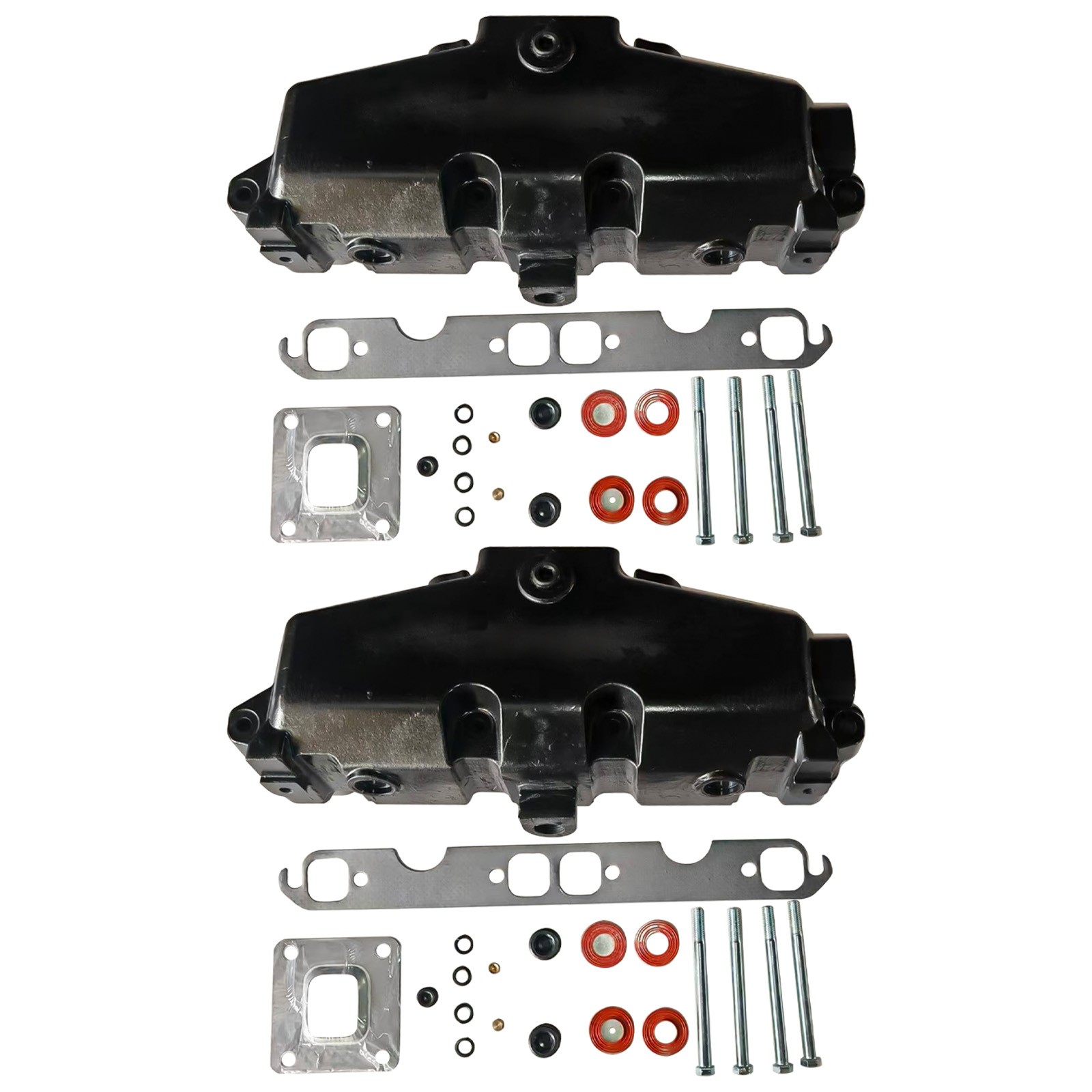 2* Marine Dry Joint Manifold for Mercruiser GM 5.0L 5.7L 350 305 377 383 2002-