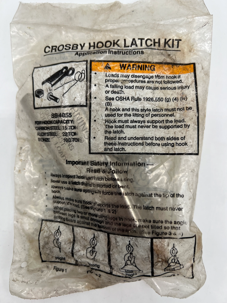 Crosby SS-4055 Hook Latch Kit (New)