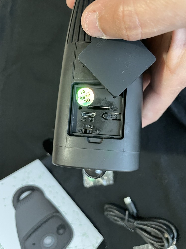 Smart Battery Powered Camera Easy Installation App Available Night Vision ZC-IPC