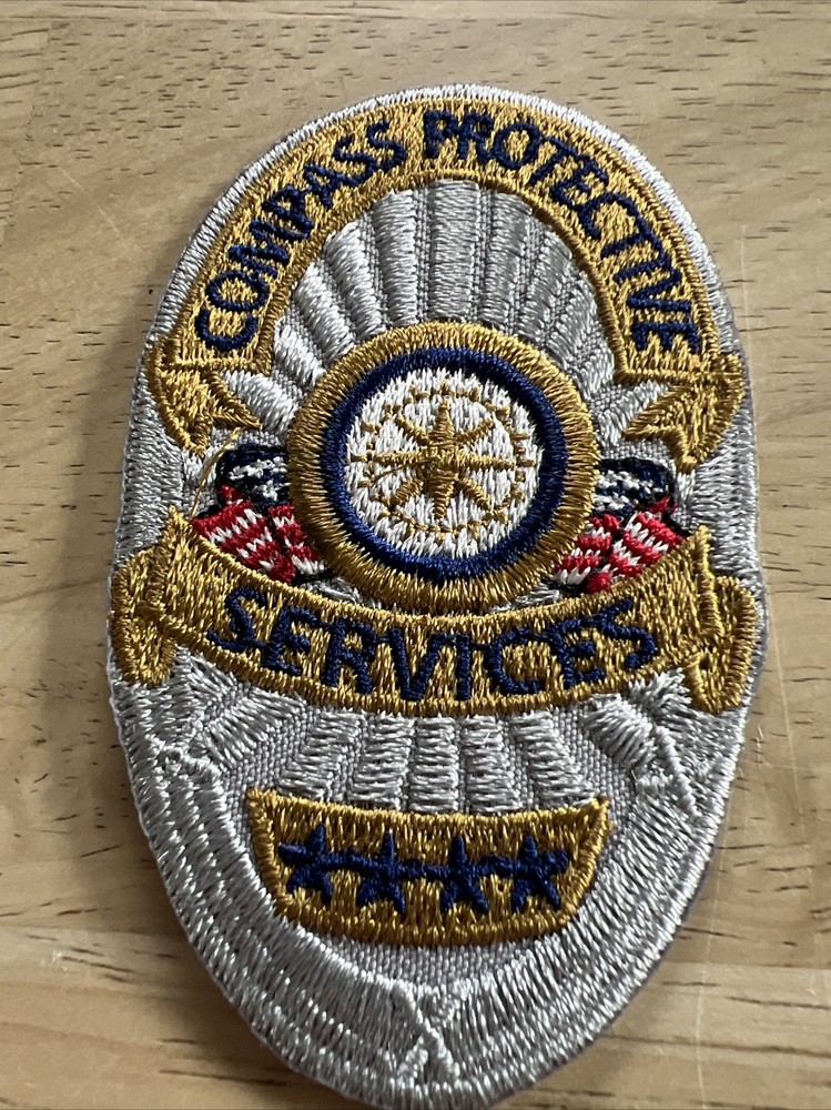 Compass Protective Services shield patch-new