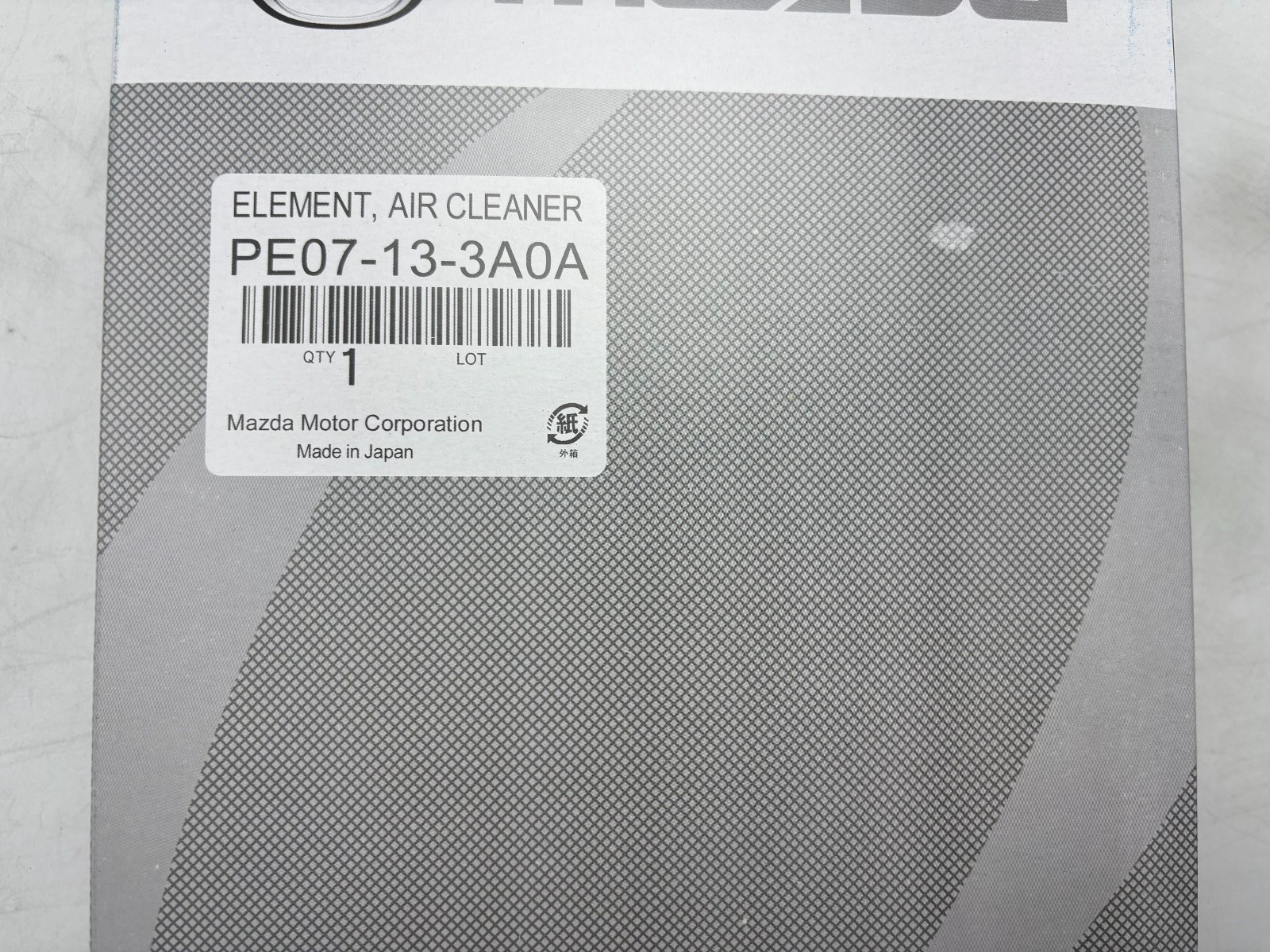 2017-25 Mazda CX-5 (non-turbo) models OEM GENUINE Engine Air Filter PE07-13-3A0A