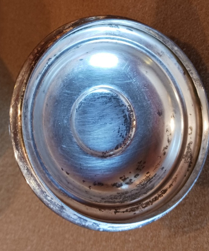 WM Rogers Silverplate Set Tea/Coffee Pot Creamer & Sugar Bowl with lid