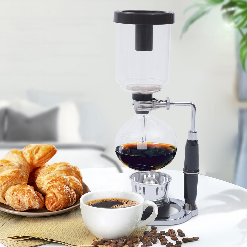 3-4 Cups Vintage Siphon Coffee Maker - Full-Bodied Flavor Experience