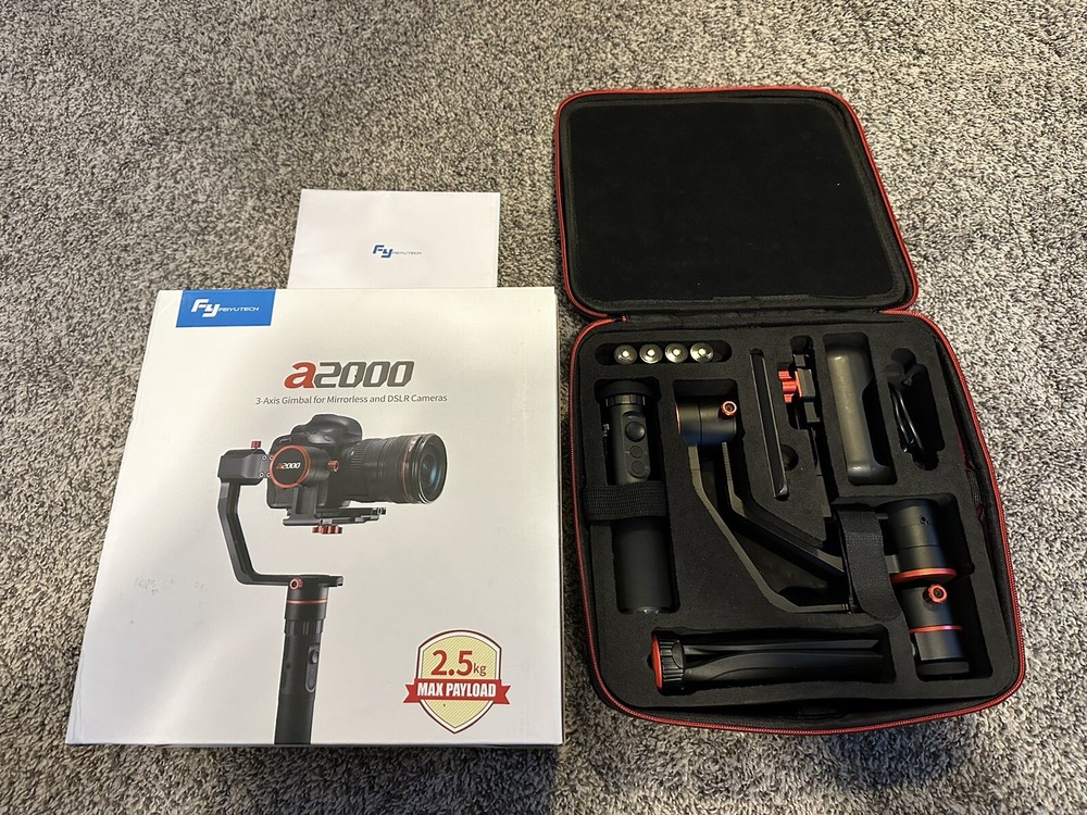 FEIYU A2000 3-AXIS HANDHELD STABILIZED GIMBAL MIRRORLESS & DSLR CAMERA