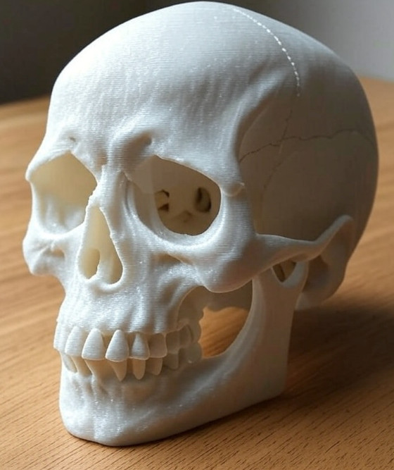 Human Skull Replica - 1:1 Medical Scan Anatomical-Study Gem