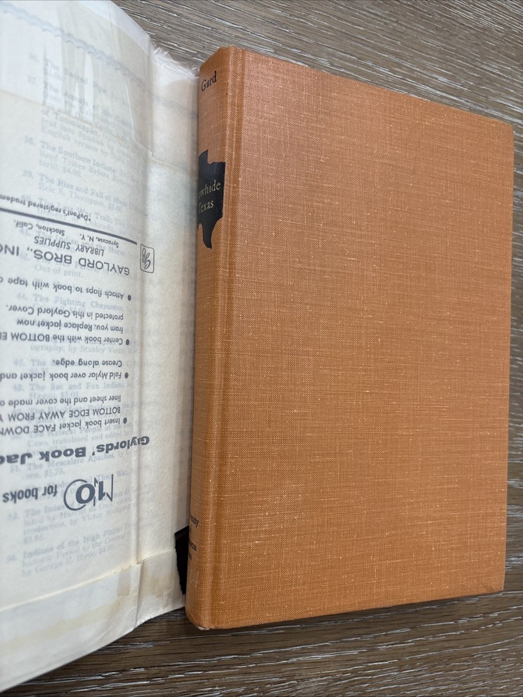 Rawhide Texas (1st Ed) by Wayne Gard Ex-Library C5