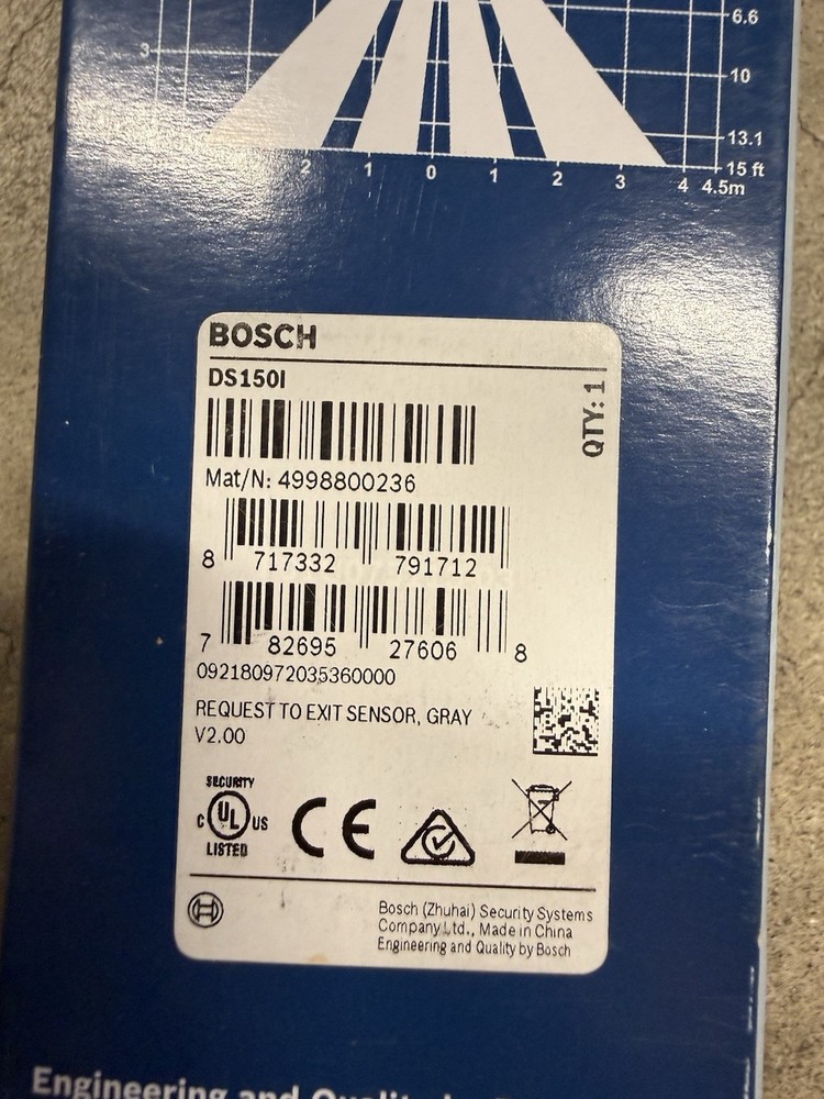 DS150i Request to Exit / PIR Motion Detector