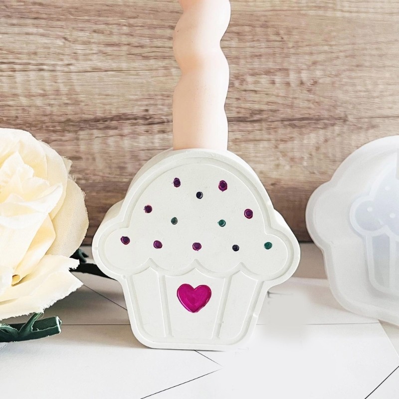 Versatile Silicone Mold For Individualized Heart Cup cake Holder Projects