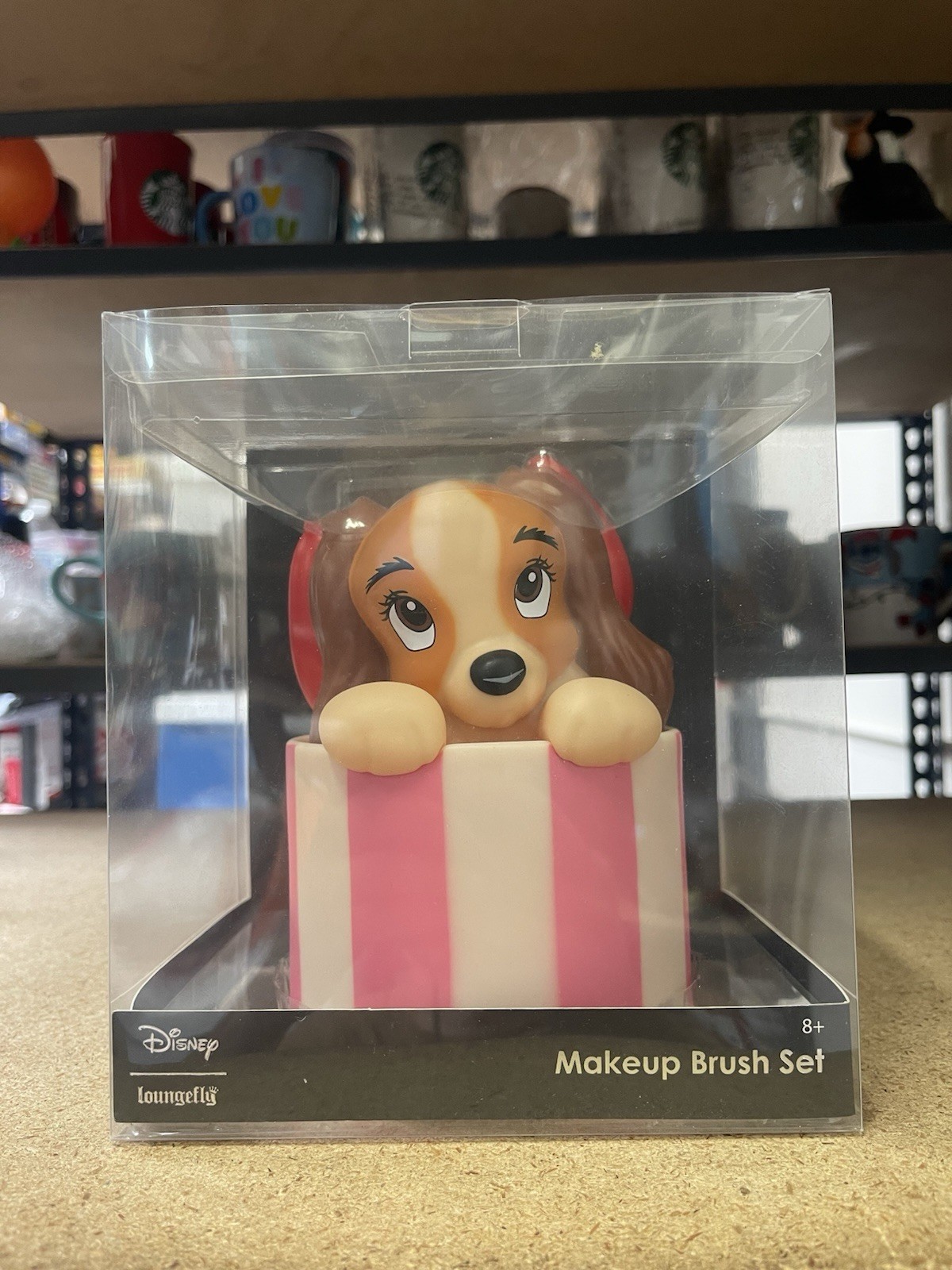 Loungefly Disney Lady and the Tramp Makeup Brush Set - BoxLunch Exclusive