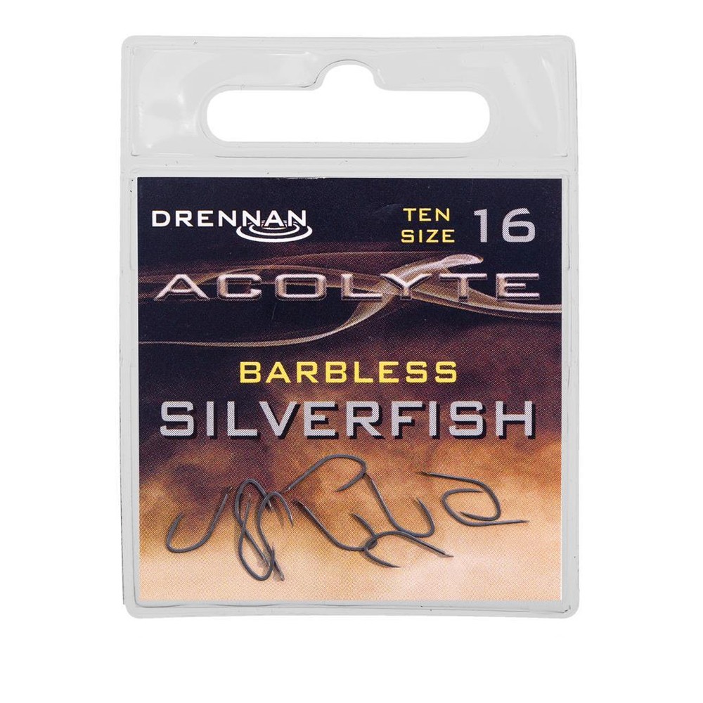 Drennan Acolyte Silverfish Barbless Hook
