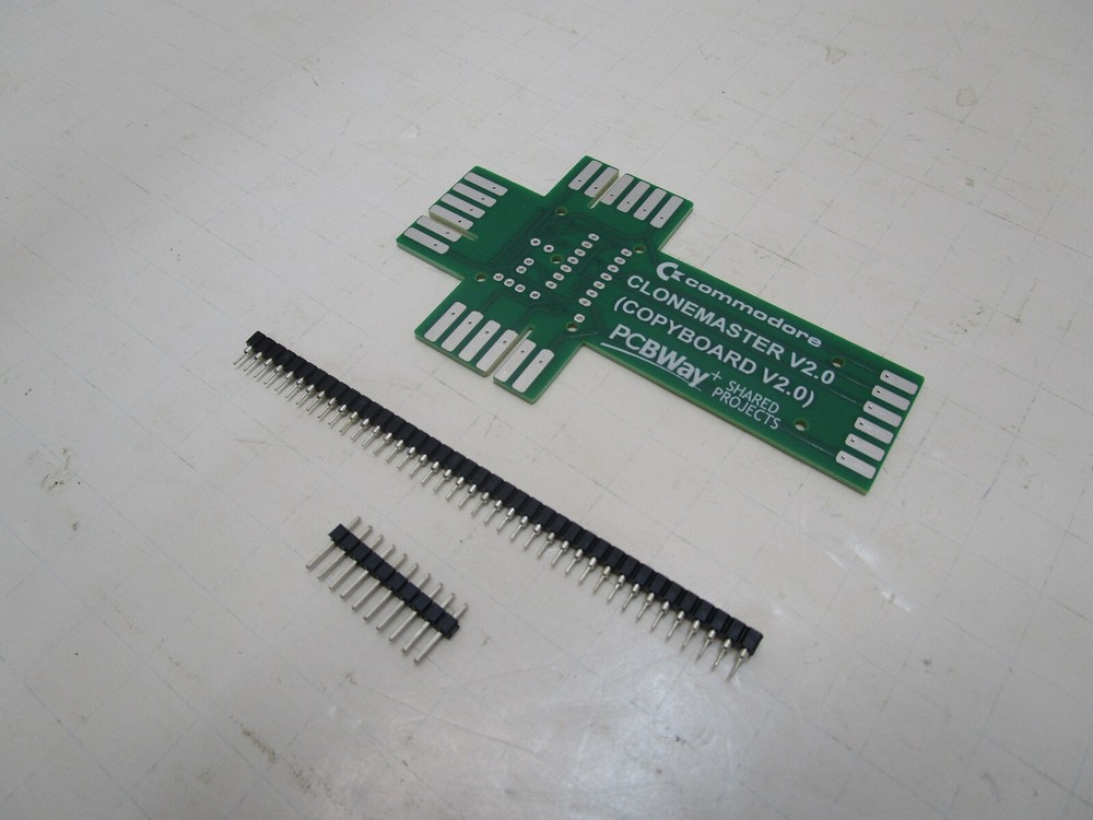 COMMODORE CLONEMASTER V2 PCB KIT FOR COMMODORE 64 C64 VIC20 C128
