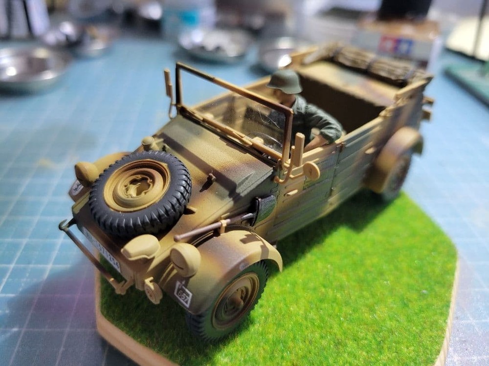 Assembled Tamiya Kubelwagen Japan