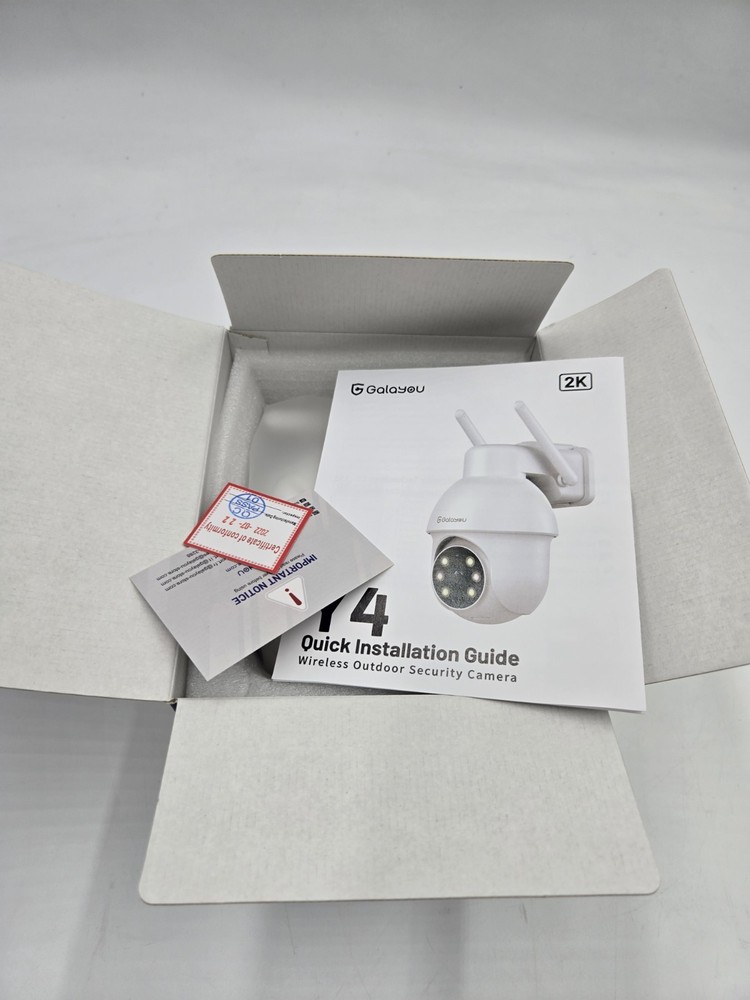 Galayou Security Camera Wireless Outdoor Camera 2K/Y4 Model