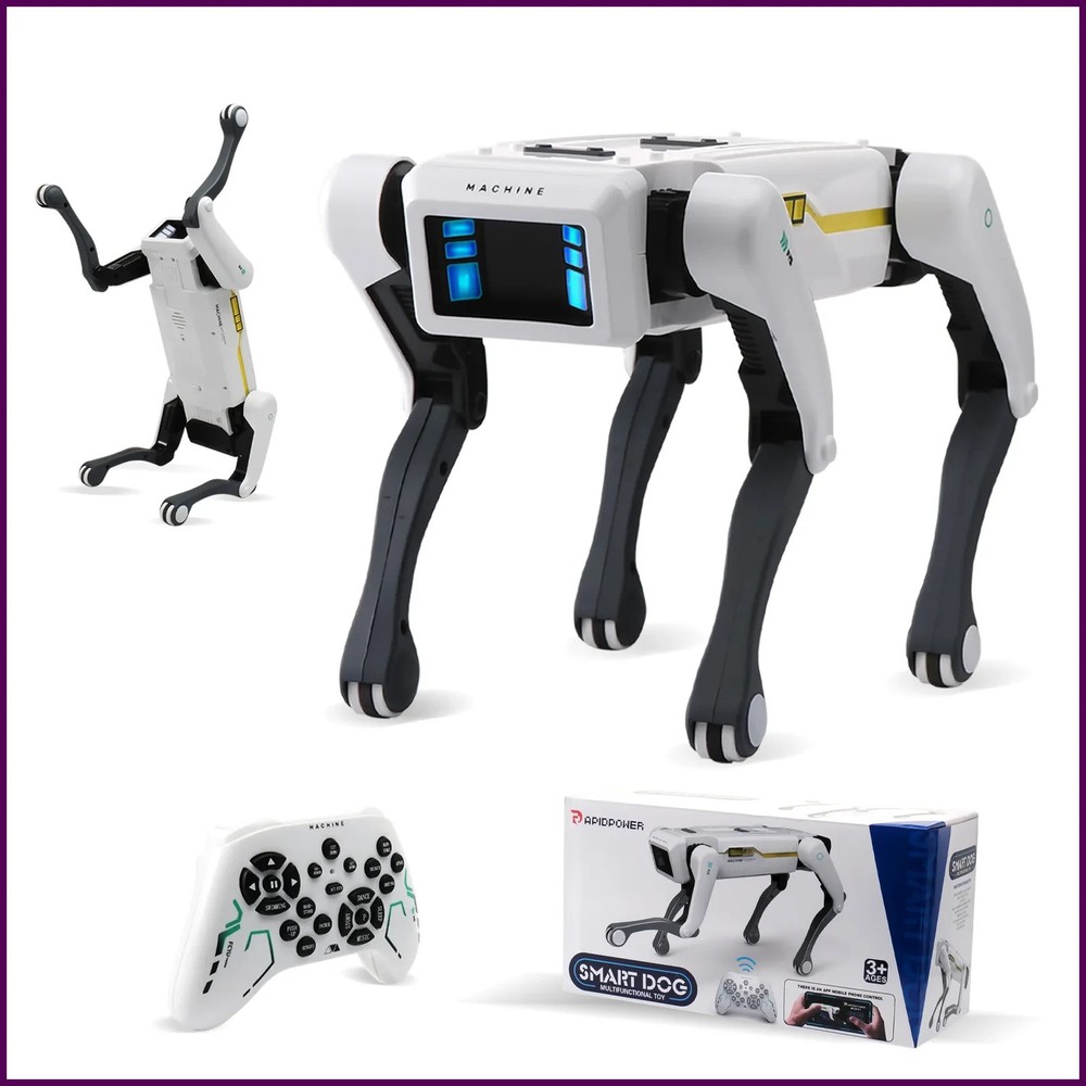 Intelligent AI RC Robot Dog Voice Dialogue APP Remote Control Programming