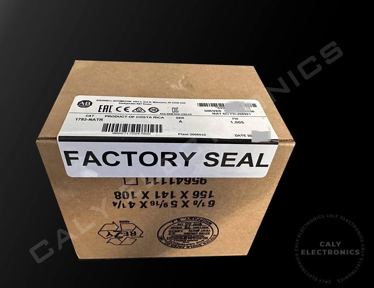 2 DAY SHIP 2022New Sealed Allen Bradley 1783-NATR Ser A Configurable NAT Router