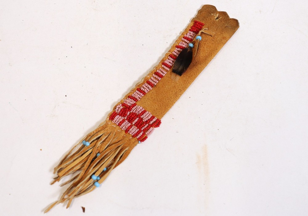 Three Vintage Beaded Pouches