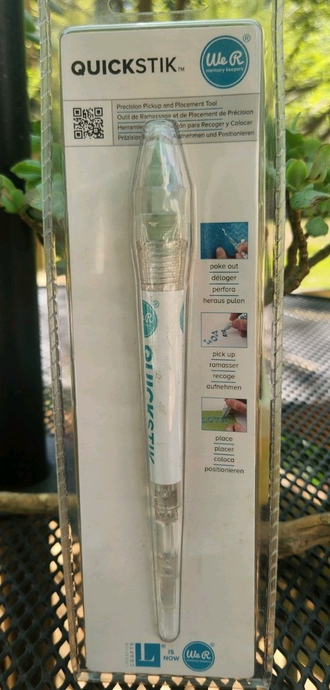We R Memory Keepers Quickstik Precision Pickup & Placement Crafting Tool