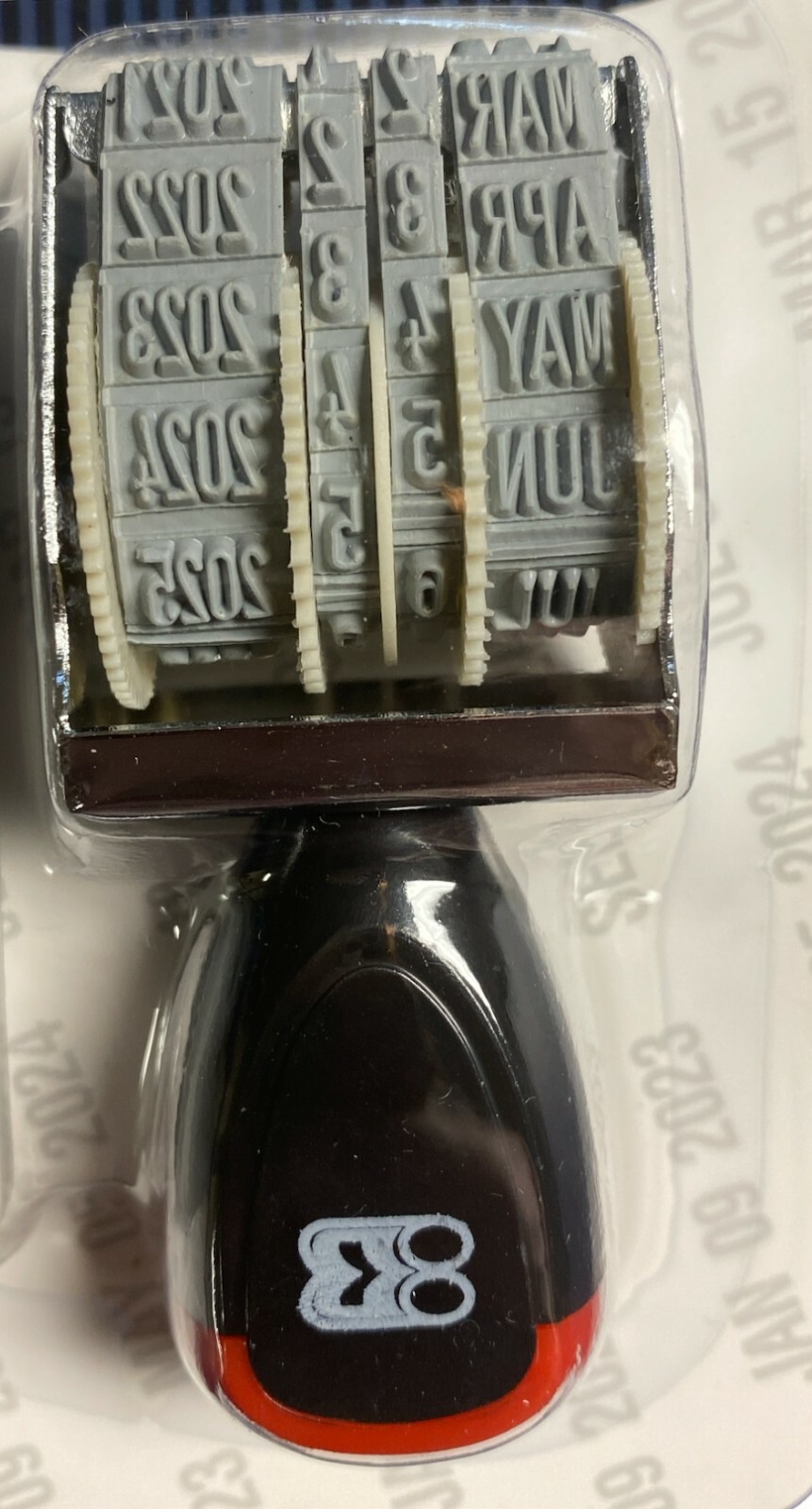 Date stamp & Ink pad black Ink Extreme quality for long lasting performance 2031