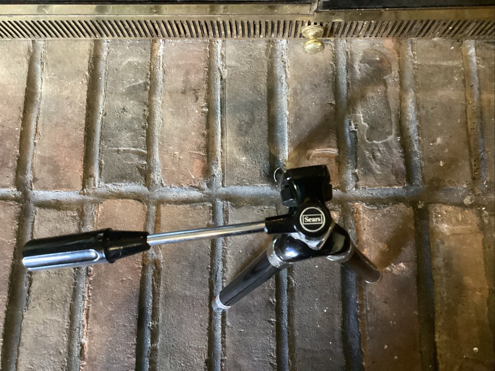 VTG SEARS Camera Compact Table Top Tripod with Case