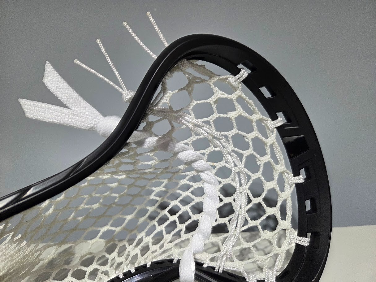 ANY COLOR STRINGING New ECD SMOKE BLACK ION Lax Lacrosse Head Attack Pocket