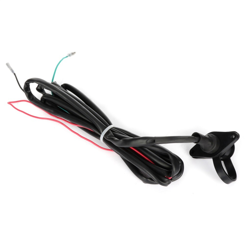 For ATV/UTV Rubber Winch Corded Remote Control Kit Switch Universal 12V