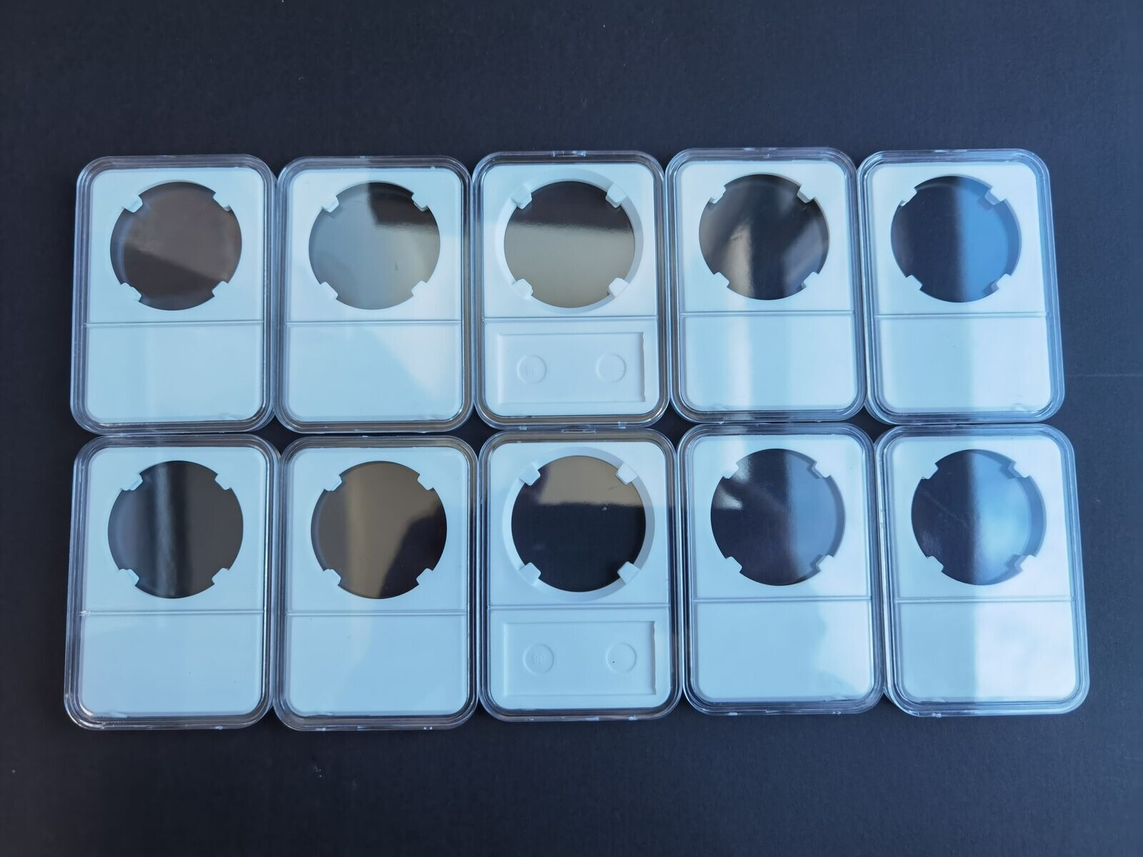 Coin Slab Holders For Grade PCGS NGC Display Storage Collection Box 18 38 40mm