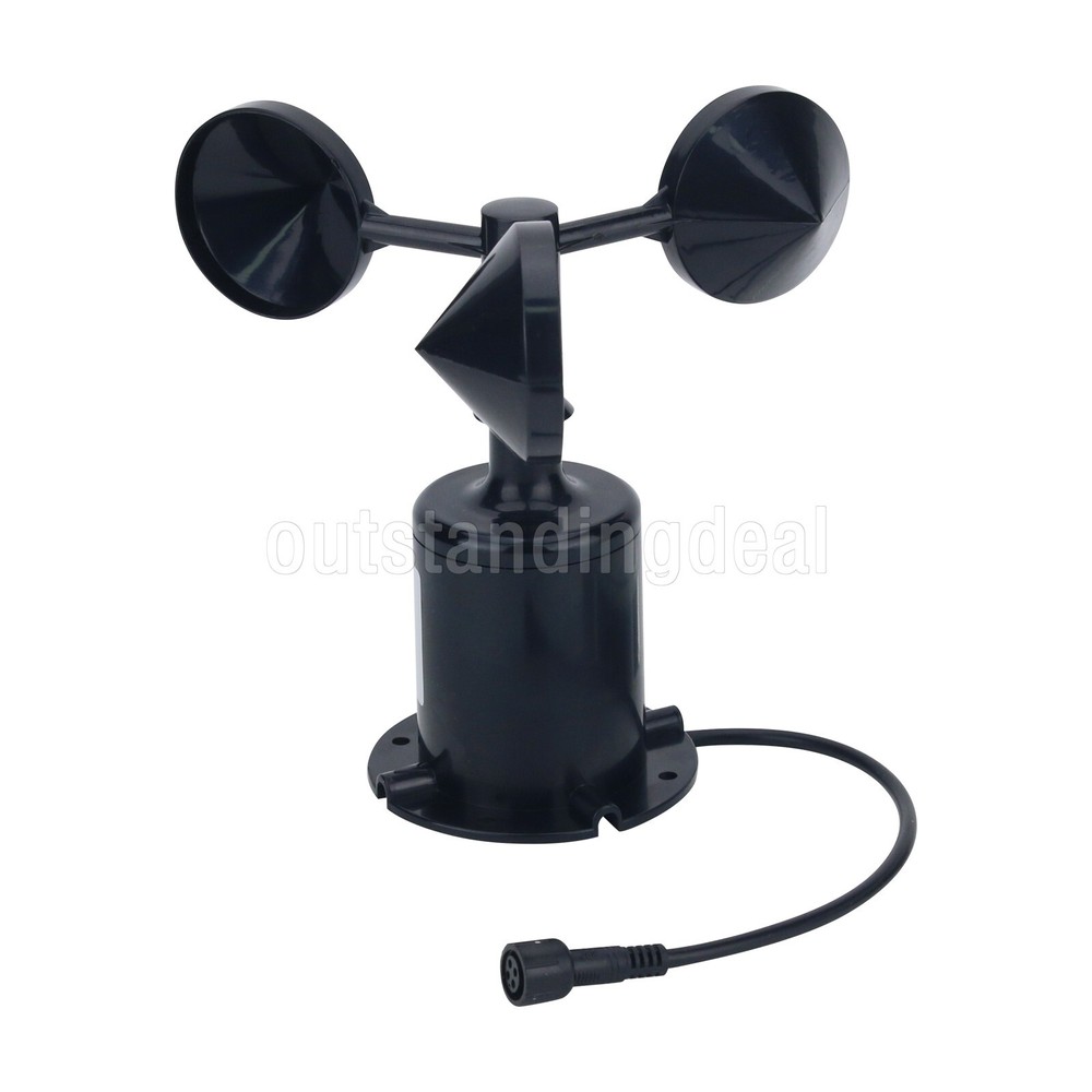 Wind Speed Sensor with 0-5V Output Applied to Construction Site Tower Cranes