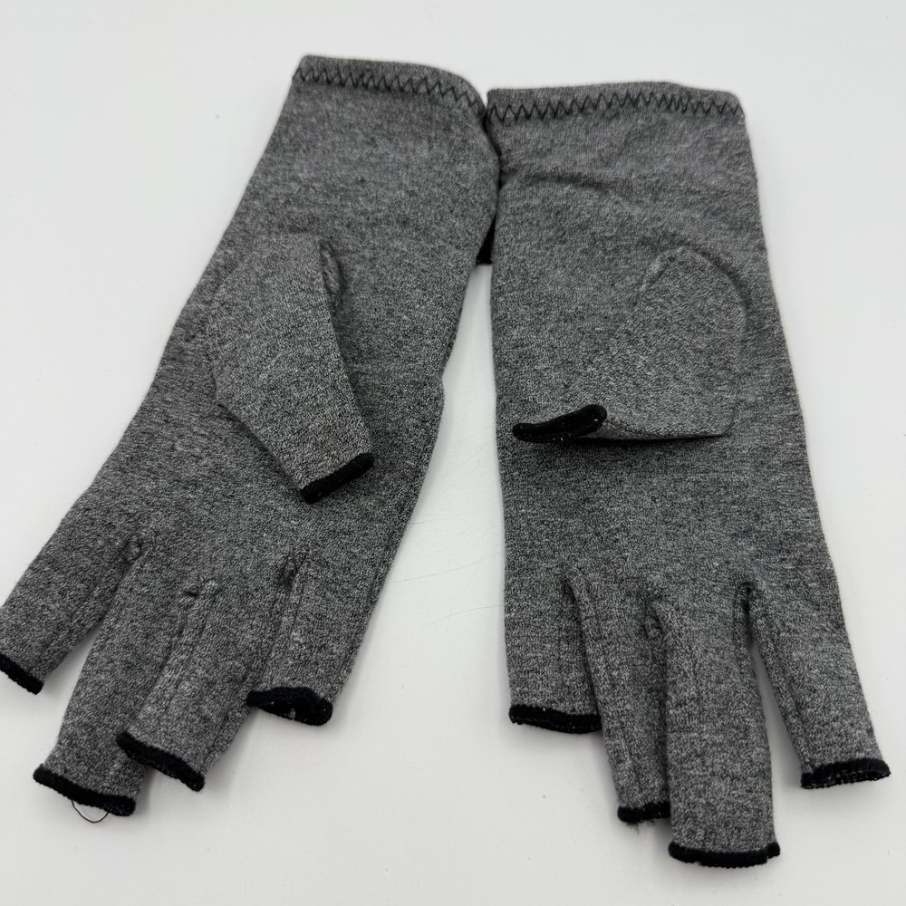 IMAK Arthritis Compression Gloves Medium Fingerless Pain Relief Support - Open