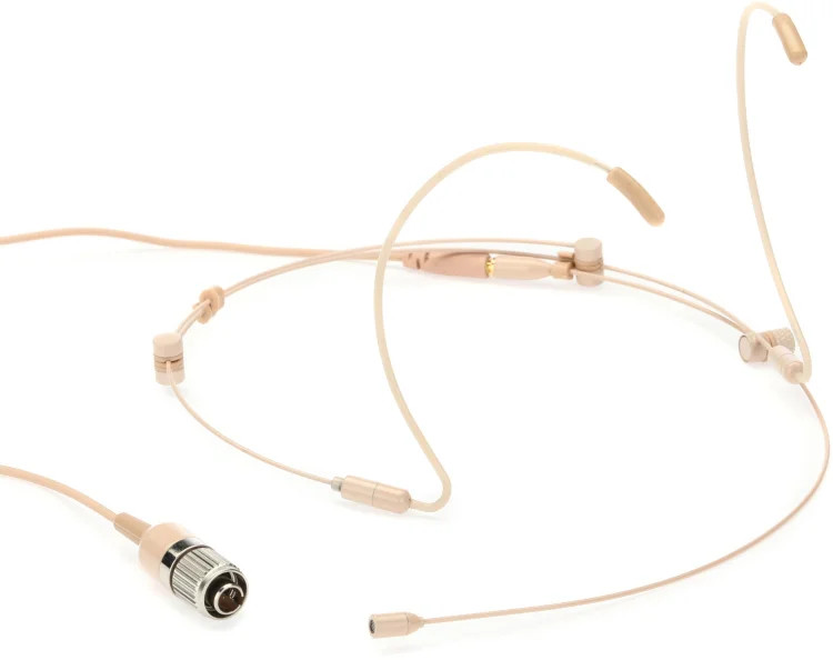 Galaxy Audio HSM8F Omnidirectional Headset Microphone Pack - cH, Beige