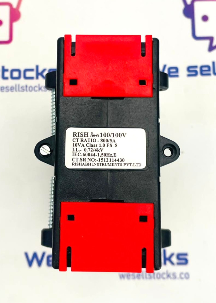 RISHABH INSTRUMENTS RISH Xmer 100/100V Current Transformer 800/5A