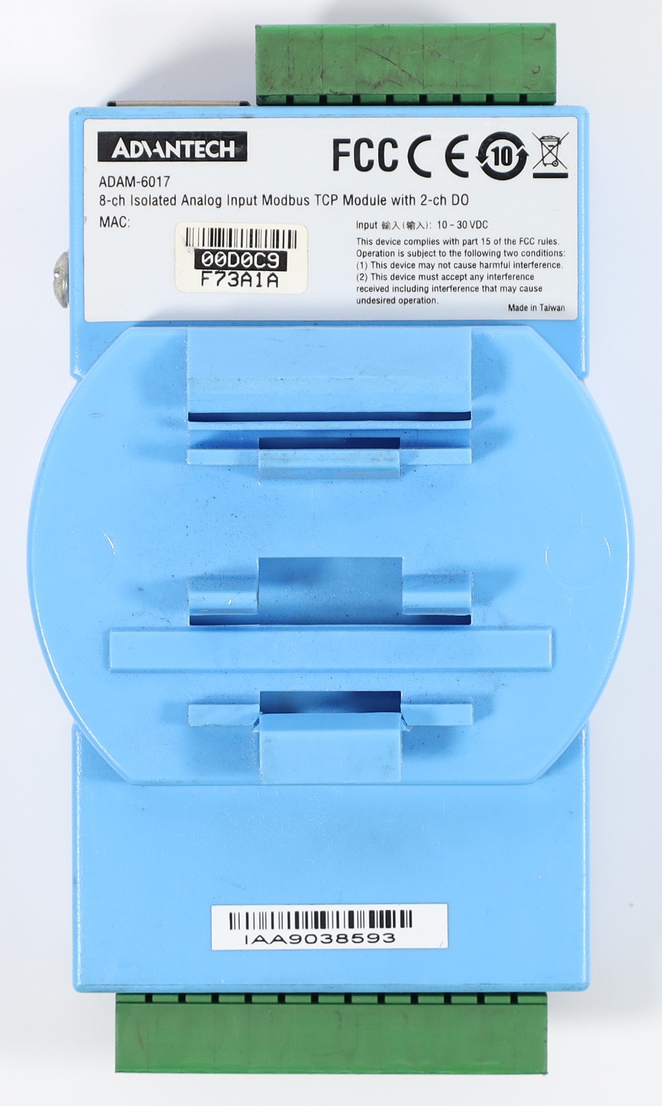 Advantech ADAM-6017 8ch Isolated Analog Input Modbus TCP Data Acquisition Module